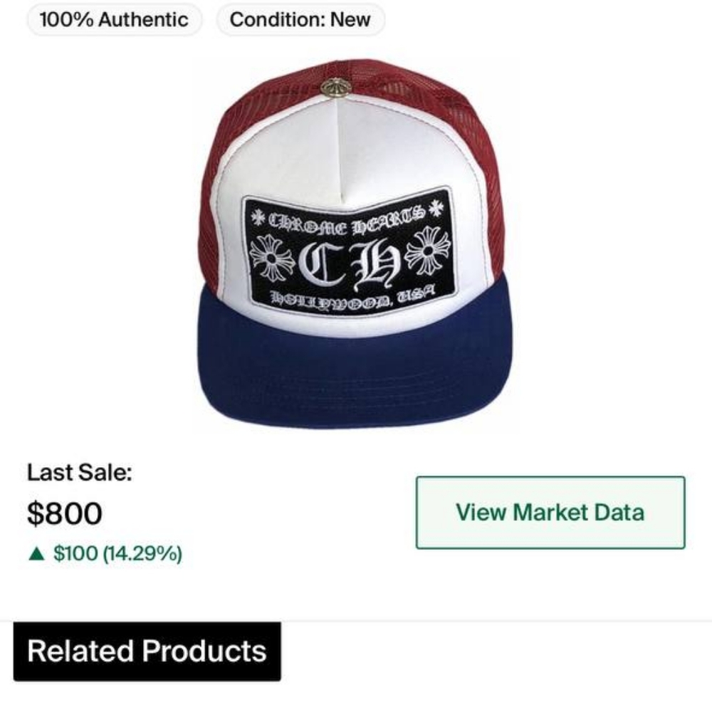 Chrome hearts snapback